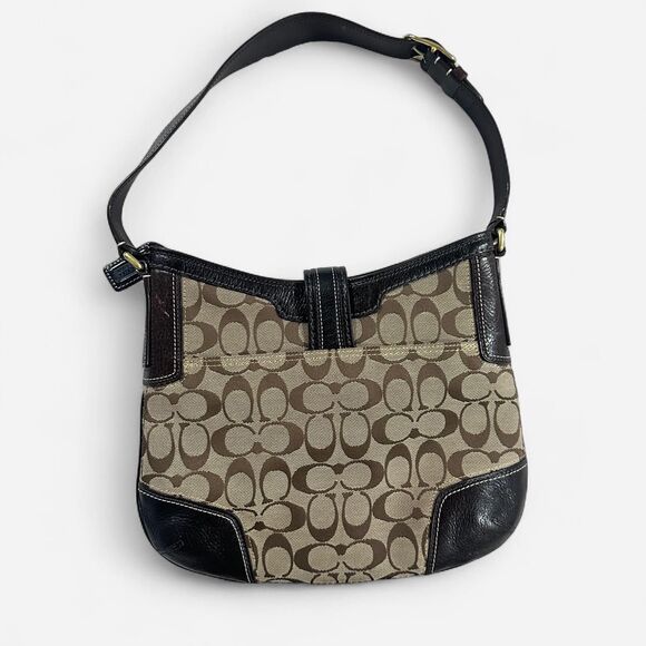 Coach Signature Shoulder Bag - Picture 6 of 8